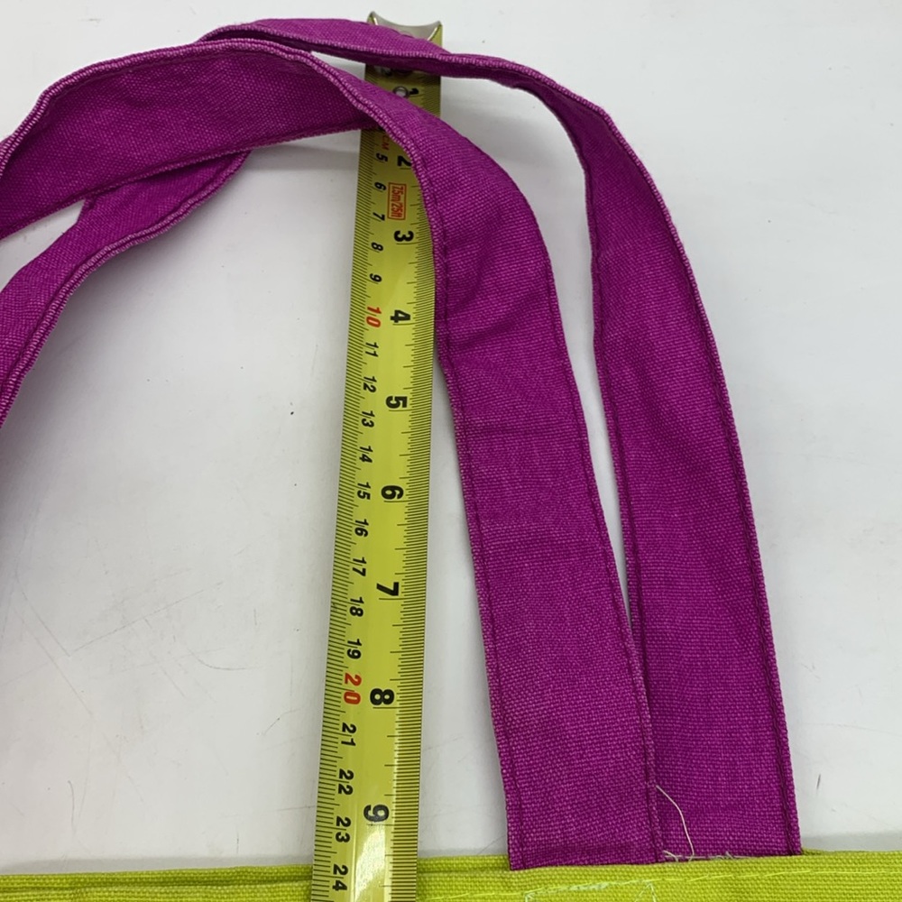 Trader Joe's RARE Lady with fruit Hat Tote Bag TOT9369F - Picture 8 of 11